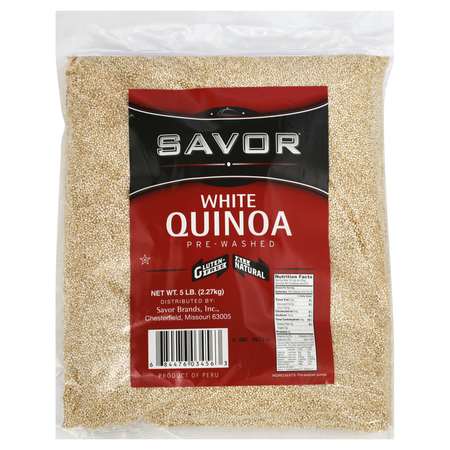 SAVOR IMPORTS Savor Imports Grain White Quinoa 5lbs, PK2 566270
